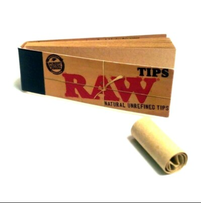 Raw filter tips
